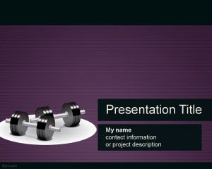 Фитнес Шаблон PowerPoint