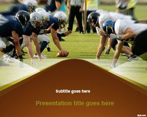 NFL Powerpoint-Vorlage