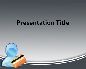 สินเชื่อที่อยู่อาศัยแม่แบบ PowerPoint เครดิต