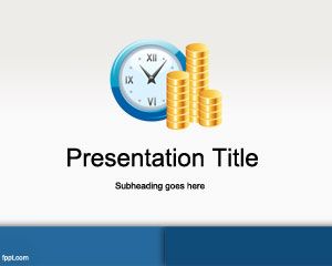 Timpul este Format bani PowerPoint