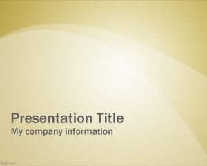 Giallo PowerPoint Slide professionale