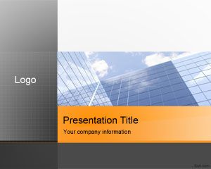 Professional Business Office Powerpoint-Vorlage