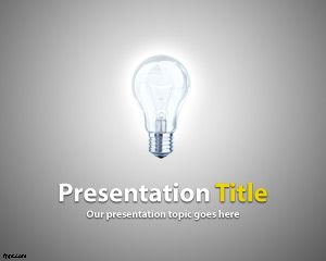 Luce modello di PowerPoint