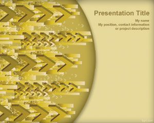 Шаблон PowerPoint Рынок Форекс