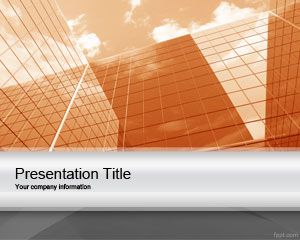 Orange Corporate Project PowerPoint Template