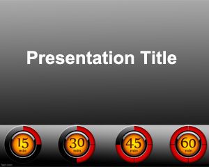 Tabloul de bord PowerPoint Template