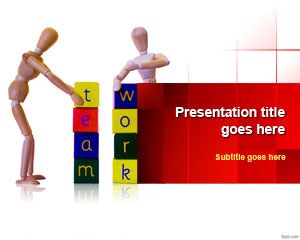 Takım Çalışma PowerPoint Şablon