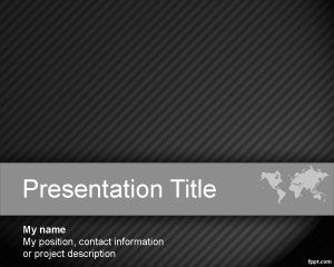 Template PowerPoint Benchmark