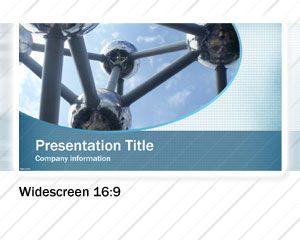 Szablon panoramiczny firm PowerPoint