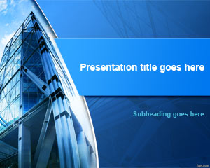 Siège social Powerpoint Template