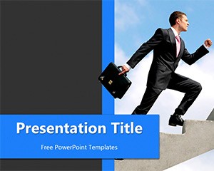 Gratis Sukses CEO PowerPoint Template
