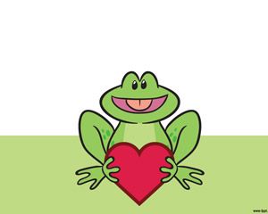 Frosch Powerpoint-Vorlage