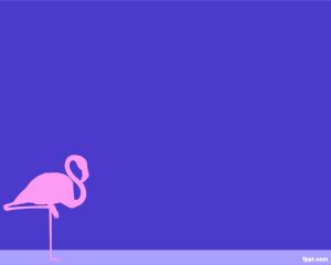 PowerPoint modelo Flamingo
