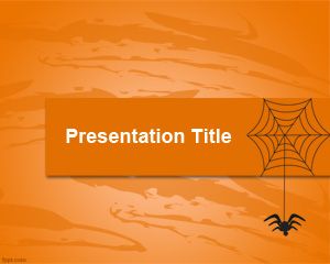 Web & Spider Powerpoint-Vorlage