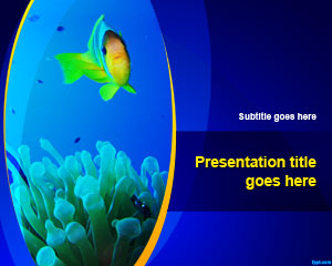 ตู้ปลา PowerPoint แม่