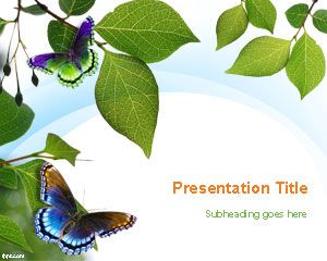 Springtime PowerPoint Template