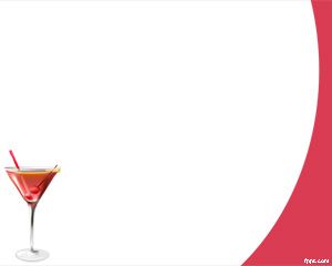 Beber plantilla de PowerPoint