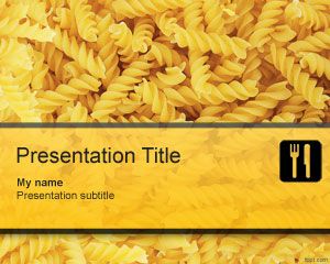 Makaron PowerPoint Template