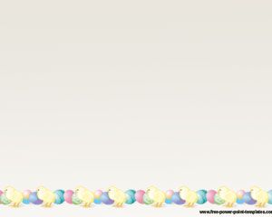 Chicken Easter Eggs PowerPoint Template