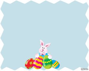 Easter Rabbit PowerPoint Template
