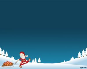Santa Background for PowerPoint