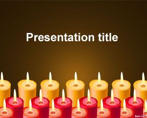 PowerPoint modelo Diwali