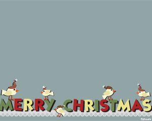 Perayaan Merry Christmas PowerPoint Template