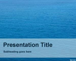 Nautical PowerPoint template