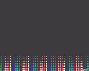 Szablon Parametric Equalizer PowerPoint