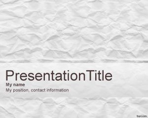 Scrapbook PowerPoint Template