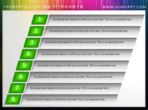 A set of eight nodes of the PowerPoint directory material download