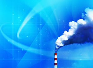Die Luftverschmutzung Powerpoint-Vorlagen