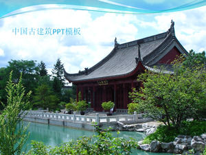 Cina kuno latar belakang arsitektur PPT Template Download