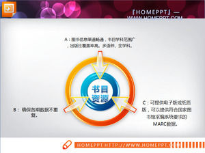 Frumoasa Stereo Material 3d Grafic Agregat Relații PowerPoint
