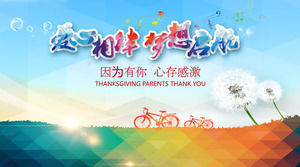 Karena Anda memiliki rasa syukur - thanksgiving theme thanksgiving ppt template