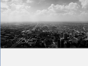 Black and white city PowerPoint template download