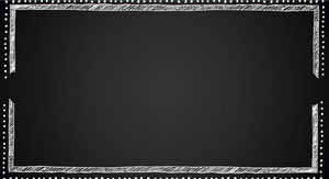 Schwarze Kreide Tafel PPT Grenze Material