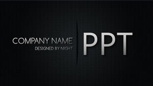 Black mesh technology PPT background picture