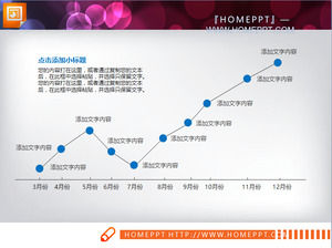 Синий Flatten Отчет о работе РРТ График