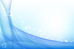 Blue Line Art PowerPoint Background Image