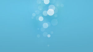 Blue simple bubble PPT background image