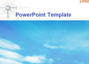 Cielo blu template ppt