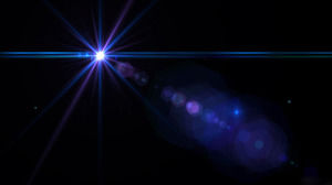 Estrella azul imagen de fondo PPT dinámico