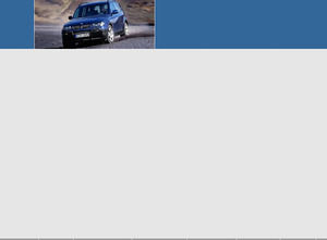 Azuis SUV modelos de Powerpoint