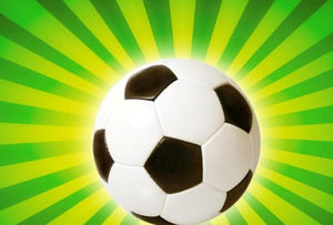 Brazylia Soccer Football Worldcup szablon powerpoint