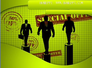 Empresários fundo PPT modelo de download