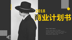 事業計画立案書PPTテンプレート