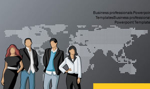 Business professionals Powerpoint Templates