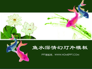 rotolo Carp sfondo di cinesi modello di presentazione del vento download;