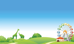 Children's Paradise PPT background image